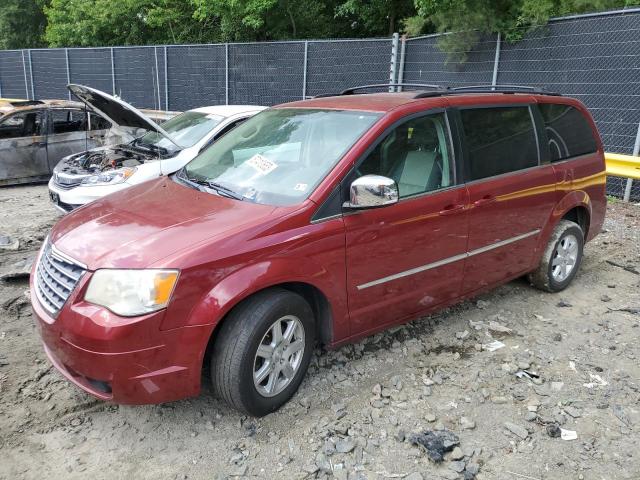 2A4RR8D15AR436441 - 2010 CHRYSLER TOWN & COU TOURING PLUS RED photo 1