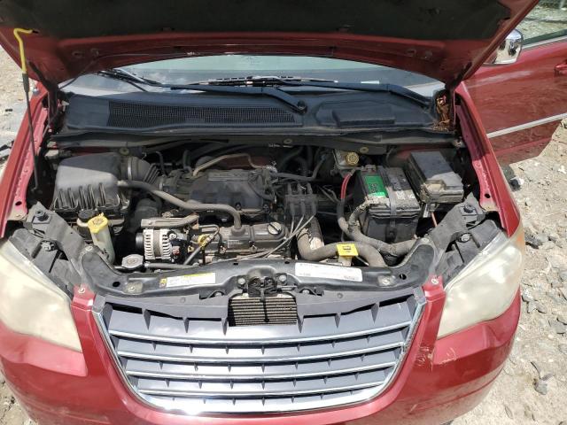 2A4RR8D15AR436441 - 2010 CHRYSLER TOWN & COU TOURING PLUS RED photo 12