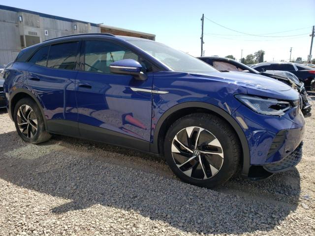 WVGTMPE28MP062596 - 2021 VOLKSWAGEN ID.4 PRO S أزرق صورة 4