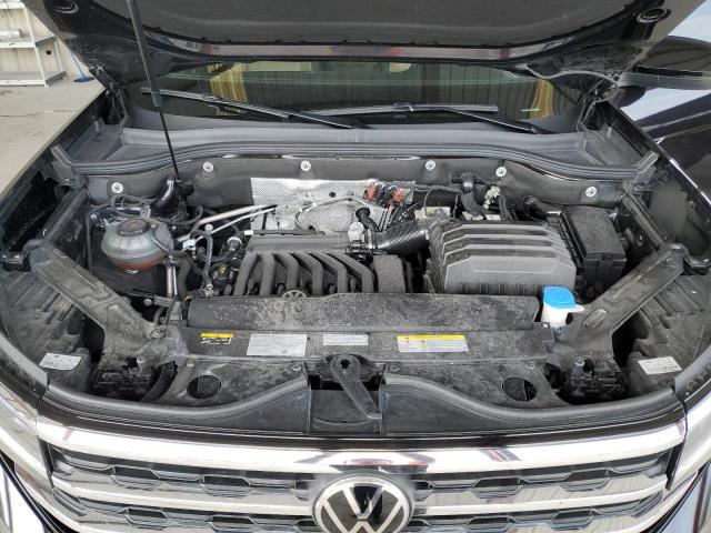 1V2JE2CA3NC201966 - 2022 VOLKSWAGEN ATLAS CROS SE შავი ფოტო 11