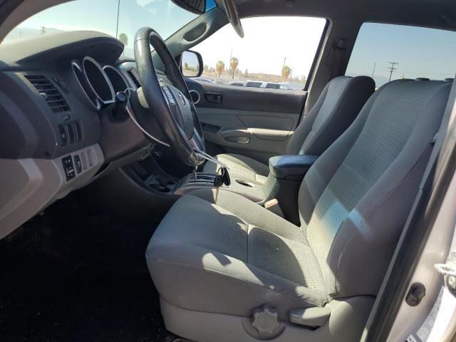 5TFJU4GN8CX027301 - 2012 TOYOTA TACOMA DOUBLE CAB PRERUNNER SILVER photo 7