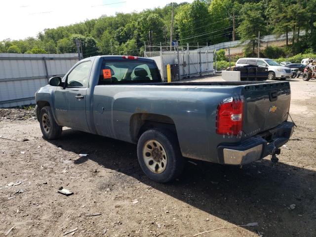 1GCEC14X47Z641037 - 2007 CHEVROLET SILVERADO C1500 CLASSIC BLUE photo 2