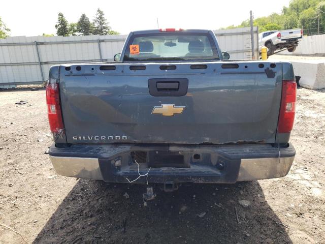 1GCEC14X47Z641037 - 2007 CHEVROLET SILVERADO C1500 CLASSIC BLUE photo 6