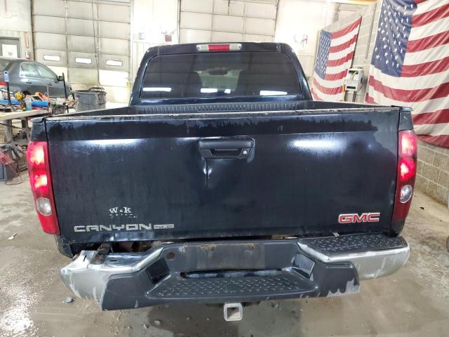 1GTDT136258286604 - 2005 GMC CANYON BLACK photo 6