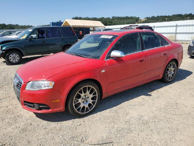 WAUGL78E26A049960 - 2006 AUDI S4 QUATTRO RED photo 1