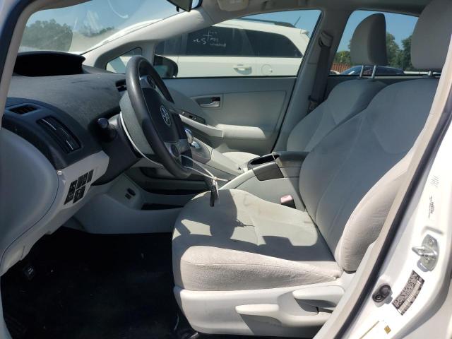 JTDKN3DU4D5626829 - 2013 TOYOTA PRIUS WHITE photo 7