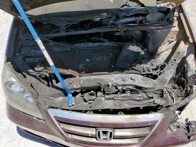 5FNRL38727B140628 - 2007 HONDA ODYSSEY EXL BURGUNDY photo 12