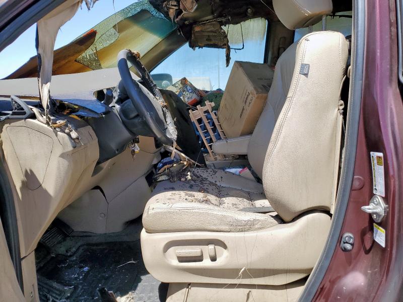 5FNRL38727B140628 - 2007 HONDA ODYSSEY EXL BURGUNDY photo 7