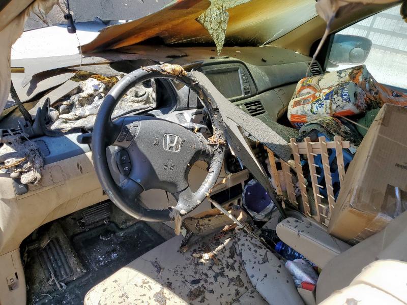 5FNRL38727B140628 - 2007 HONDA ODYSSEY EXL BURGUNDY photo 8