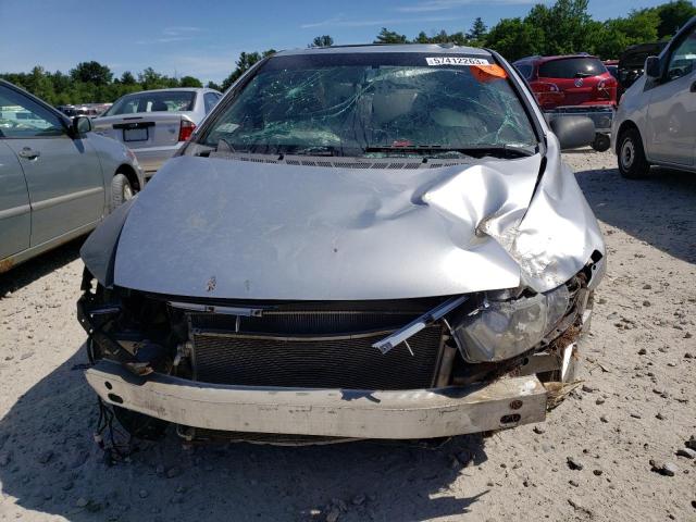 2HGFG12988H527350 - 2008 HONDA CIVIC EXL SILVER photo 5