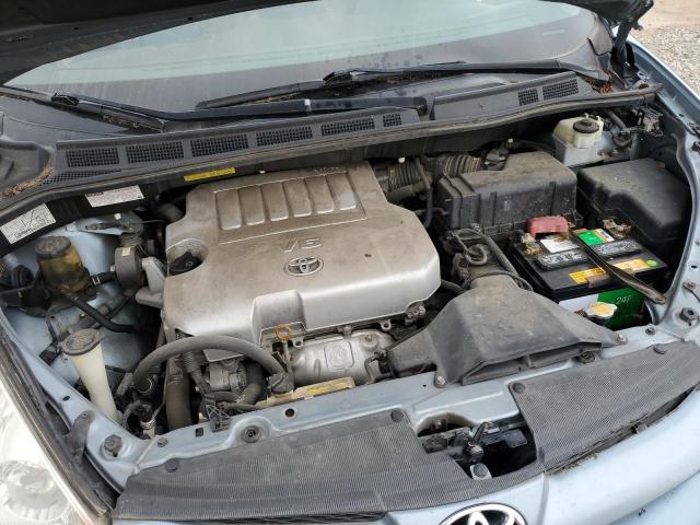 5TDZK22C49S287745 - 2009 TOYOTA SIENNA XLE Mavi foto 12