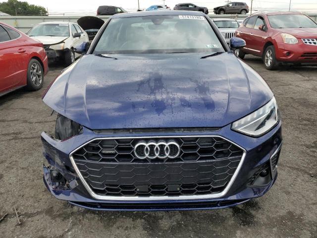 WAUENAF49LA041200 - 2020 AUDI A4 PREMIUM PLUS BLUE photo 5