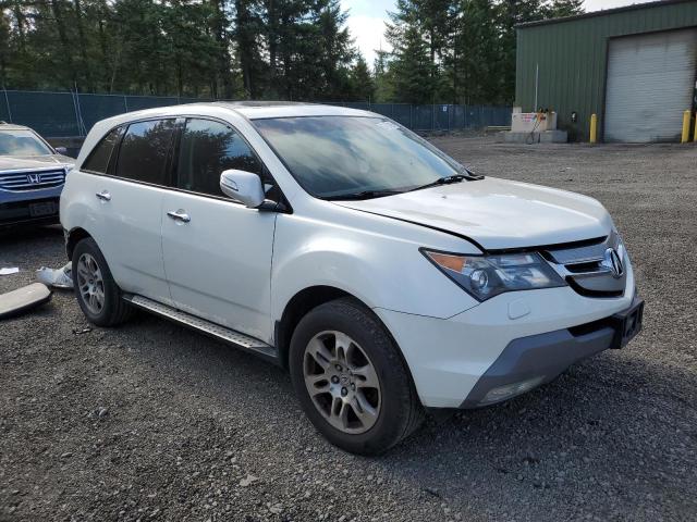 2HNYD28689H004182 - 2009 ACURA MDX TECHNOLOGY WHITE photo 4