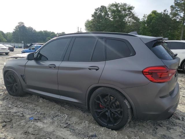 5YMTS0C06L9B76211 - 2020 BMW X3 M COMPETITION CHARCOAL photo 2