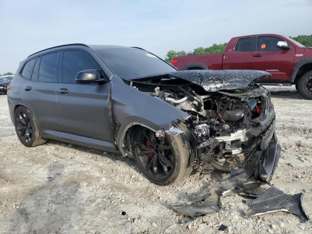 5YMTS0C06L9B76211 - 2020 BMW X3 M COMPETITION CHARCOAL photo 4