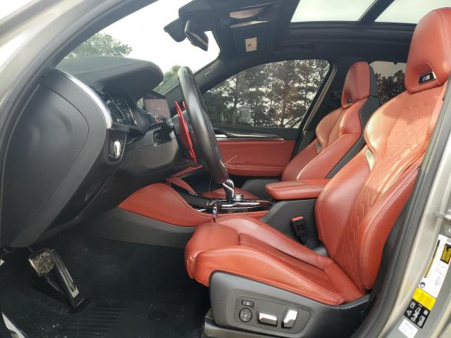 5YMTS0C06L9B76211 - 2020 BMW X3 M COMPETITION CHARCOAL photo 7