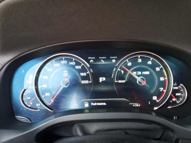 5YMTS0C06L9B76211 - 2020 BMW X3 M COMPETITION CHARCOAL photo 9