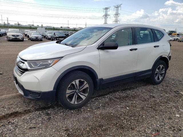 5J6RW6H38JL000927 - 2018 HONDA CR-V LX WHITE photo 1