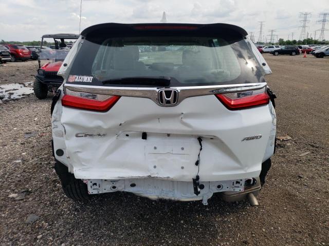 5J6RW6H38JL000927 - 2018 HONDA CR-V LX WHITE photo 6