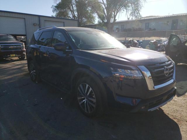 5N1DR3DK1NC269923 - 2022 NISSAN PATHFINDER PLATINUM BLUE photo 4