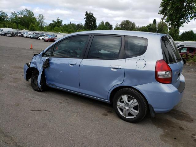 JHMGD38428S012483 - 2008 HONDA FIT BLUE photo 2