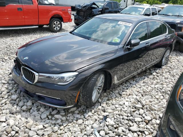 WBA7E4C57HGU99538 - 2017 BMW 740 XI BLACK photo 1