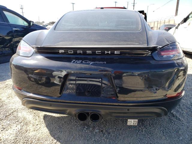 WP0AA2A83JK261100 - 2018 PORSCHE CAYMAN BLACK photo 6