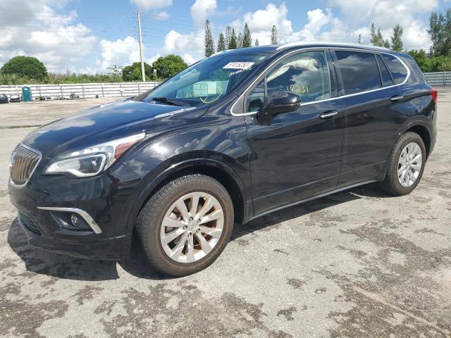 LRBFXBSA4HD114125 - 2017 BUICK ENVISION ESSENCE Սև լուսանկար 1