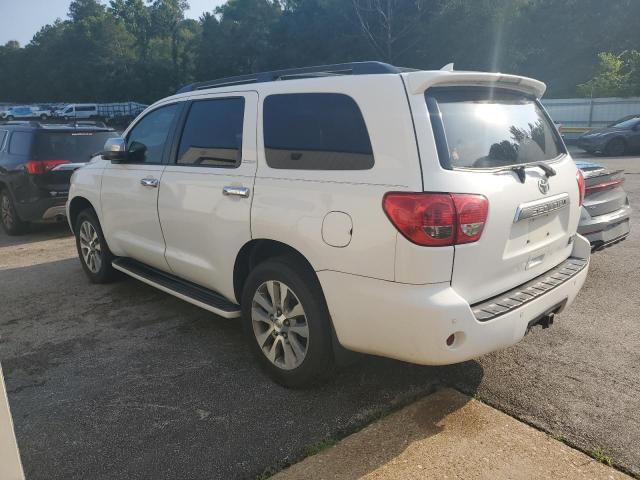 5TDKY5G11DS046873 - 2013 TOYOTA SEQUOIA LIMITED WHITE photo 2