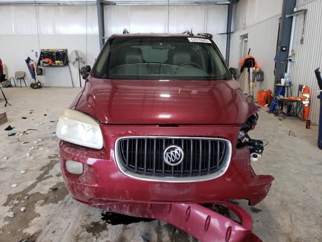 5GADV33L85D246533 - 2005 BUICK TERRAZA CXL BURGUNDY photo 5