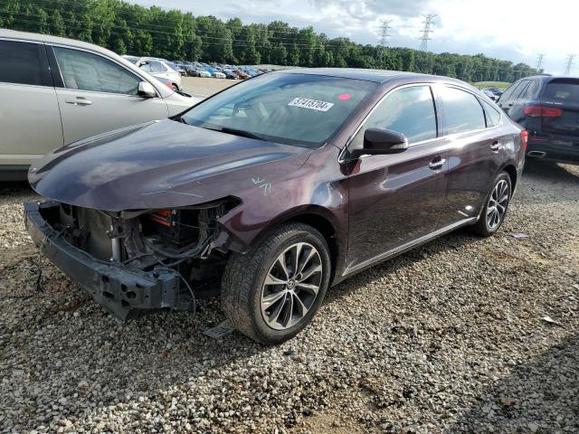 4T1BK1EB4HU256015 - 2017 TOYOTA AVALON XLE MAROON photo 1