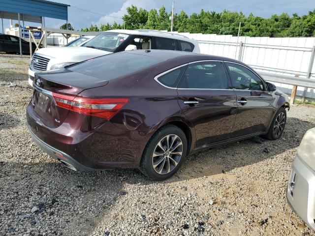 4T1BK1EB4HU256015 - 2017 TOYOTA AVALON XLE MAROON photo 3