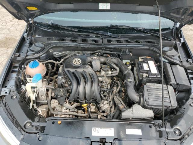 3VW2K7AJ6CM392127 - 2012 VOLKSWAGEN JETTA BASE 灰色 照片 11