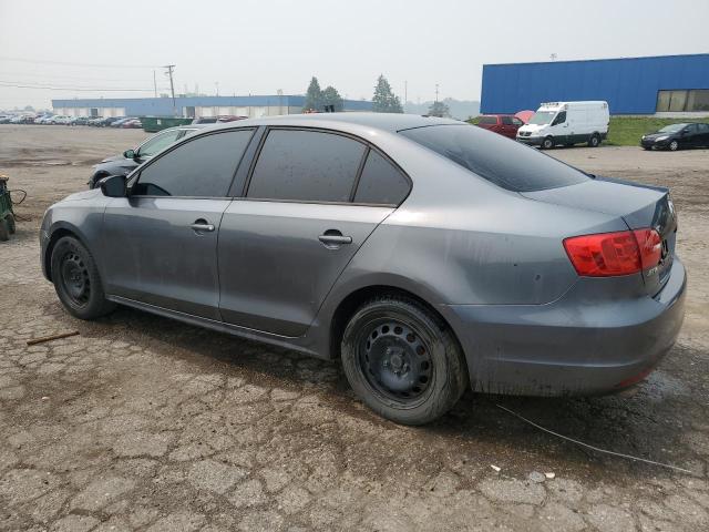 3VW2K7AJ6CM392127 - 2012 VOLKSWAGEN JETTA BASE 灰色 照片 2