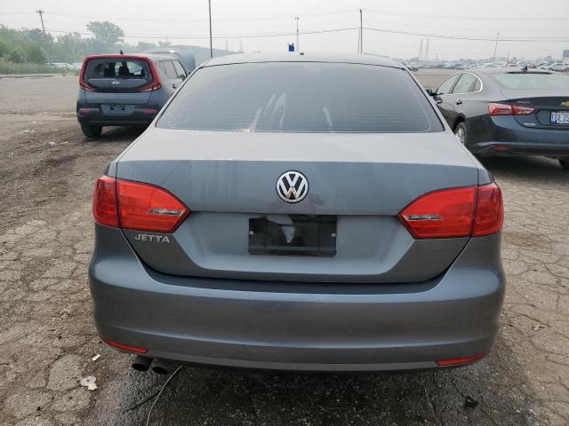 3VW2K7AJ6CM392127 - 2012 VOLKSWAGEN JETTA BASE 灰色 照片 6