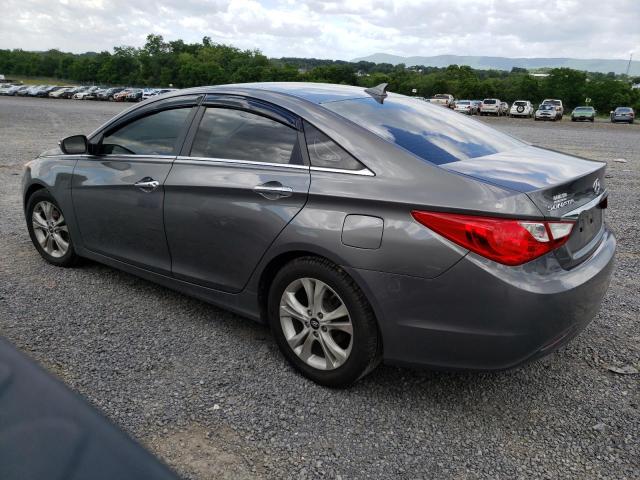 5NPEC4AC0BH030859 - 2011 HYUNDAI SONATA SE GRAY photo 2