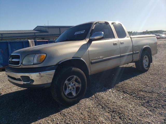 5TBRN34182S233064 - 2002 TOYOTA TUNDRA ACCESS CAB SR5 GOLD photo 1