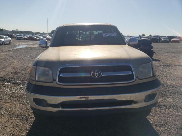 5TBRN34182S233064 - 2002 TOYOTA TUNDRA ACCESS CAB SR5 GOLD photo 5