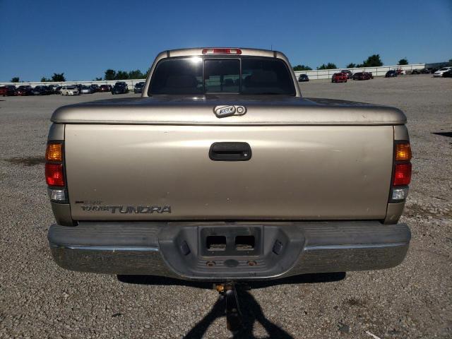 5TBRN34182S233064 - 2002 TOYOTA TUNDRA ACCESS CAB SR5 GOLD photo 6