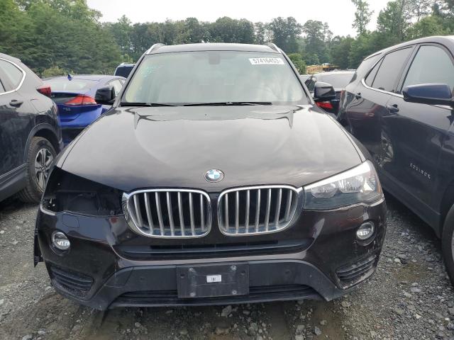 5UXWX9C55F0D53393 - 2015 BMW X3 XDRIVE28I BLACK photo 5