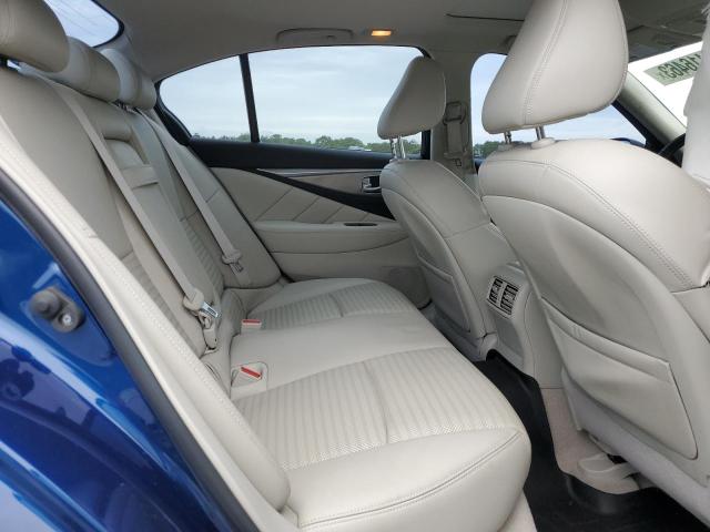 JN1EV7AR9KM555993 - 2019 INFINITI Q50 LUXE BLUE photo 10