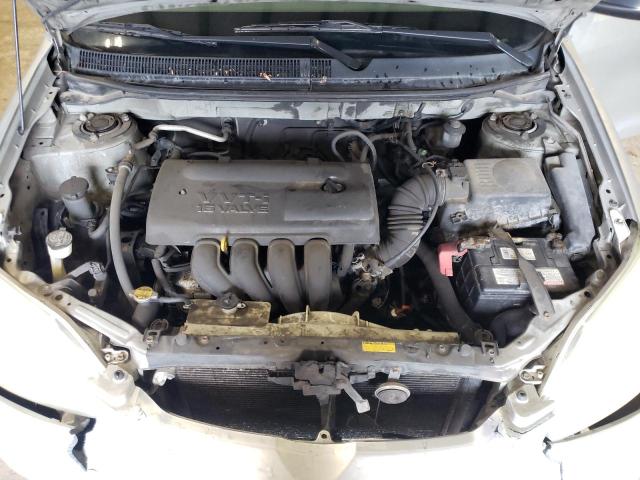 2T1KR32E43C706116 - 2003 TOYOTA COROLLA MA XR SILVER photo 11