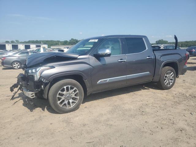 5TFMA5AB4NX003493 - 2022 TOYOTA TUNDRA CREWMAX PLATINUM GRAY photo 1