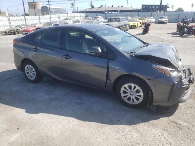 JTDKAMFU4N3161528 - 2022 TOYOTA PRIUS NIGHT SHADE GRAY photo 4