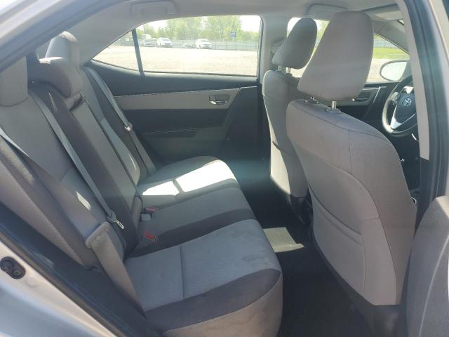 2T1BURHE8JC008369 - 2018 TOYOTA COROLLA L SILVER photo 10