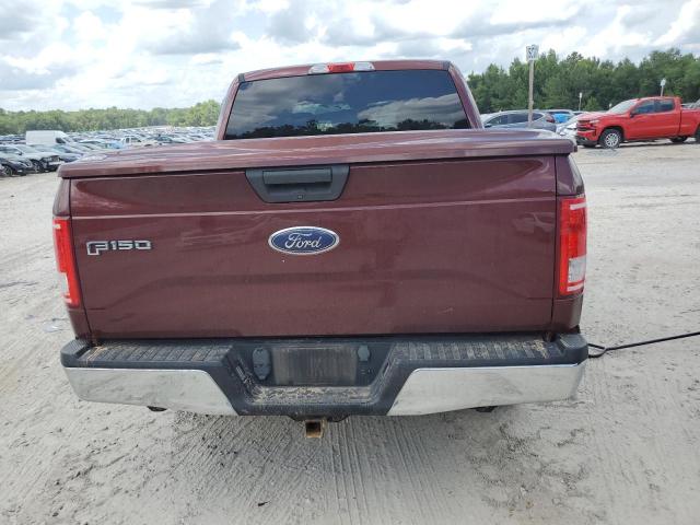 1FTEW1CG8FFC47792 - 2015 FORD F150 SUPERCREW MAROON photo 6
