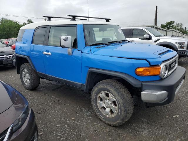 JTEBU11F570036892 - 2007 TOYOTA FJ CRUISER BLUE photo 4