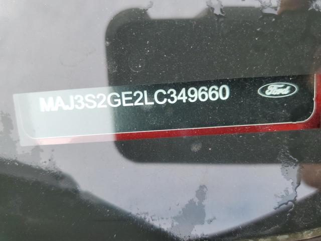 MAJ3S2GE2LC349660 - 2020 FORD ECOSPORT SE RED photo 10