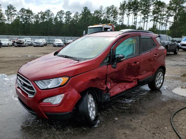 MAJ3S2GE2LC349660 - 2020 FORD ECOSPORT SE RED photo 2