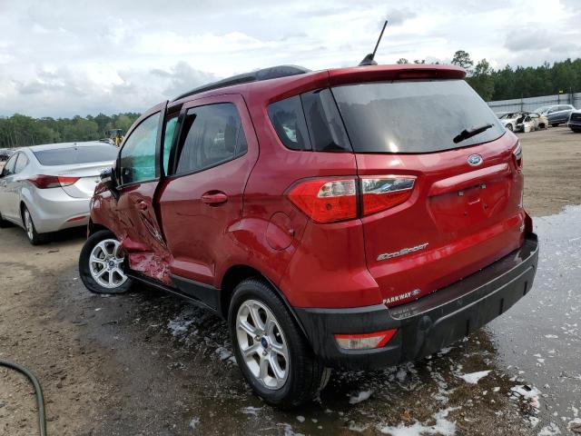 MAJ3S2GE2LC349660 - 2020 FORD ECOSPORT SE RED photo 3